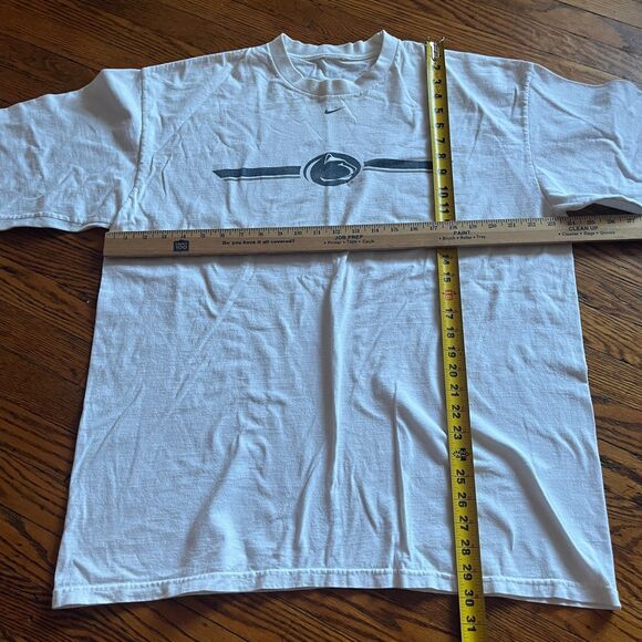 Vintage Y2K Nike Penn State Nittany Lion Center Swoosh Long Sleeve T-Shirt Men L - Picture 5 of 10